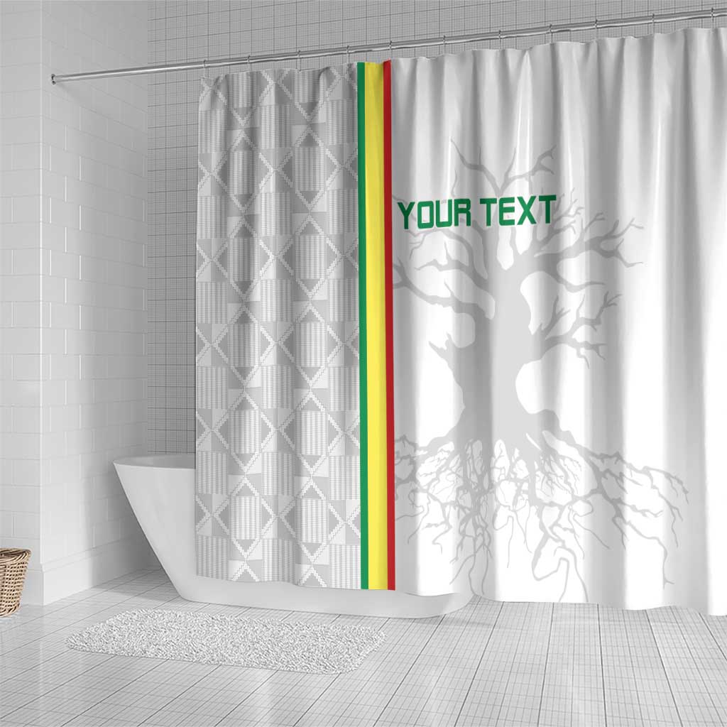 Custom Senegal Football Shower Curtain Road To Champions LT15