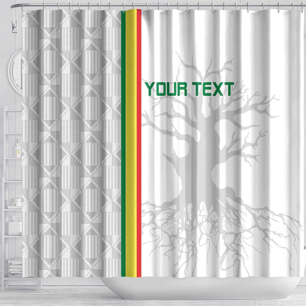 Custom Senegal Football Shower Curtain Road To Champions LT15