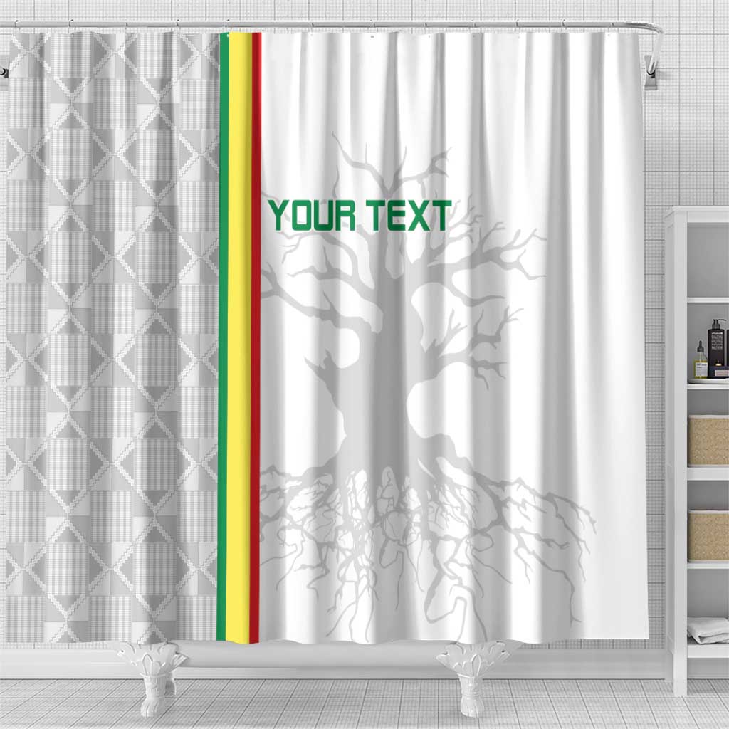 Custom Senegal Football Shower Curtain Road To Champions LT15