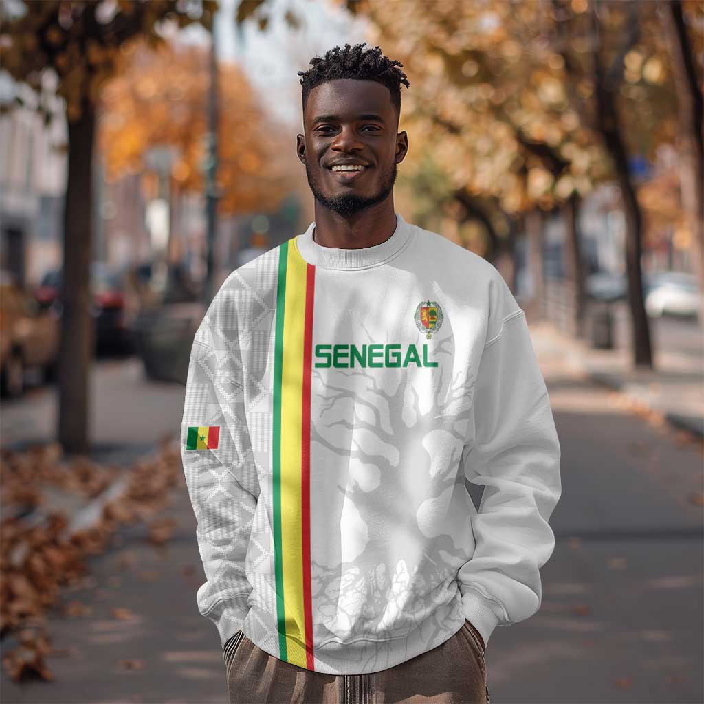 Custom Senegal Football Sweatshirt We Are Champions LT15
