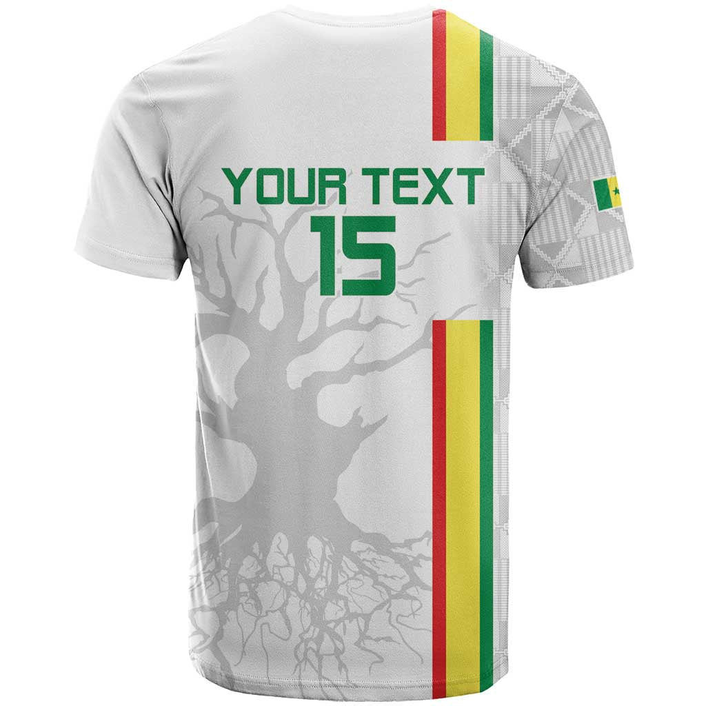 Custom Senegal Football T shirt We Are Champions LT15