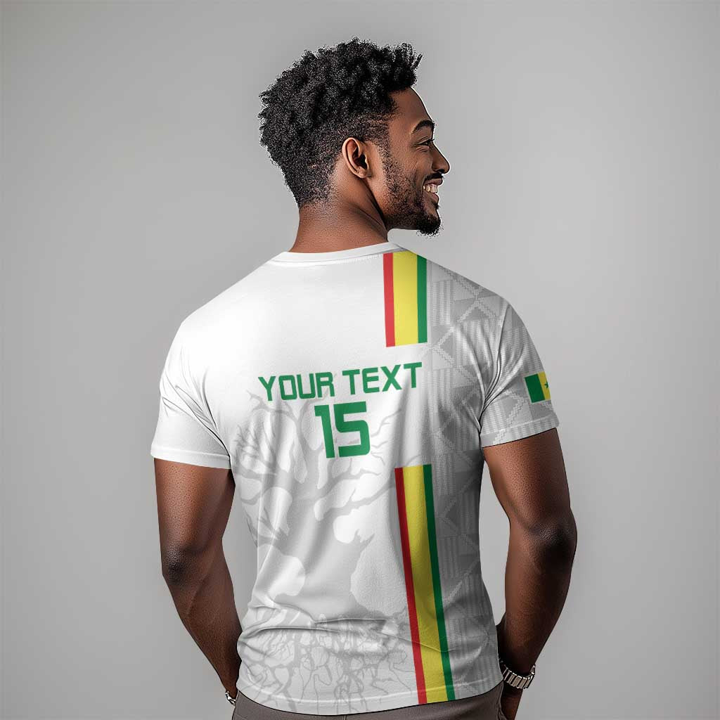 Custom Senegal Football T shirt We Are Champions LT15