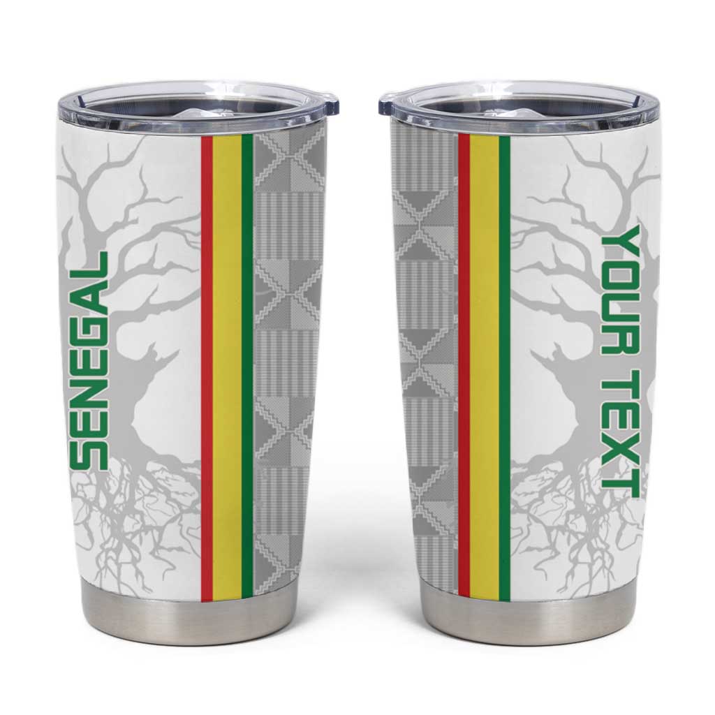 Custom Senegal Football Tumbler Cup We Are Champions LT15