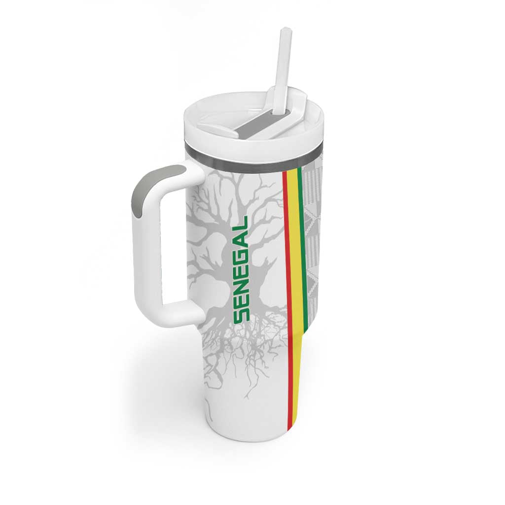 Custom Senegal Football Tumbler With Handle We Are Champions LT15