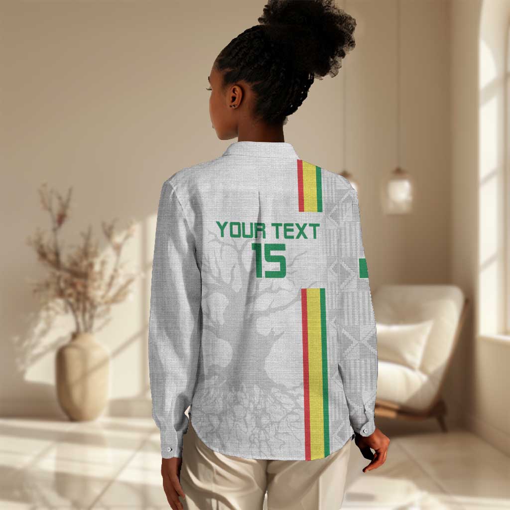 Custom Senegal Football Women Casual Shirt We Are Champions LT15