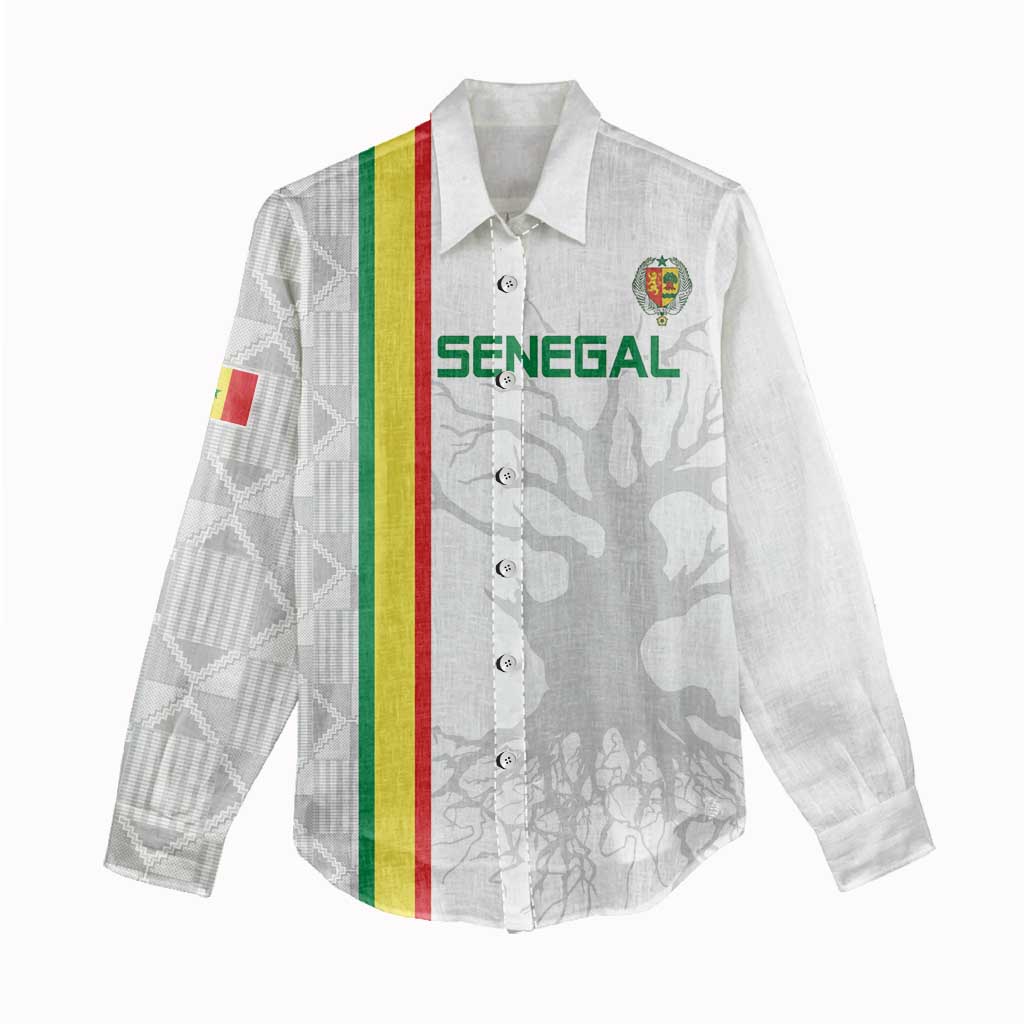 Custom Senegal Football Women Casual Shirt We Are Champions LT15