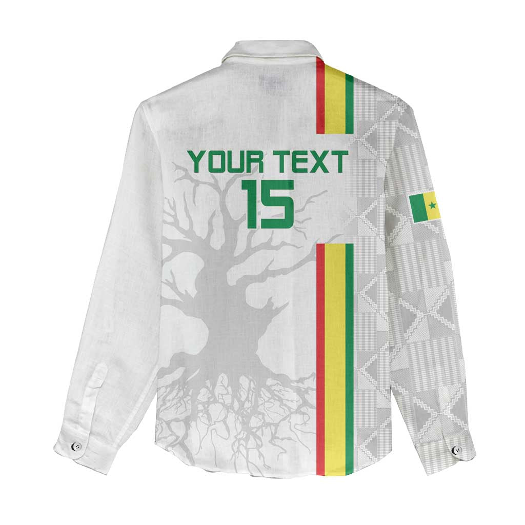 Custom Senegal Football Women Casual Shirt We Are Champions LT15