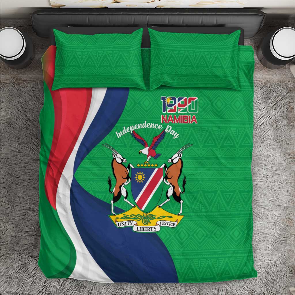 Personalised Namibia Bedding Set 35th Anniversary Independence Day LT15