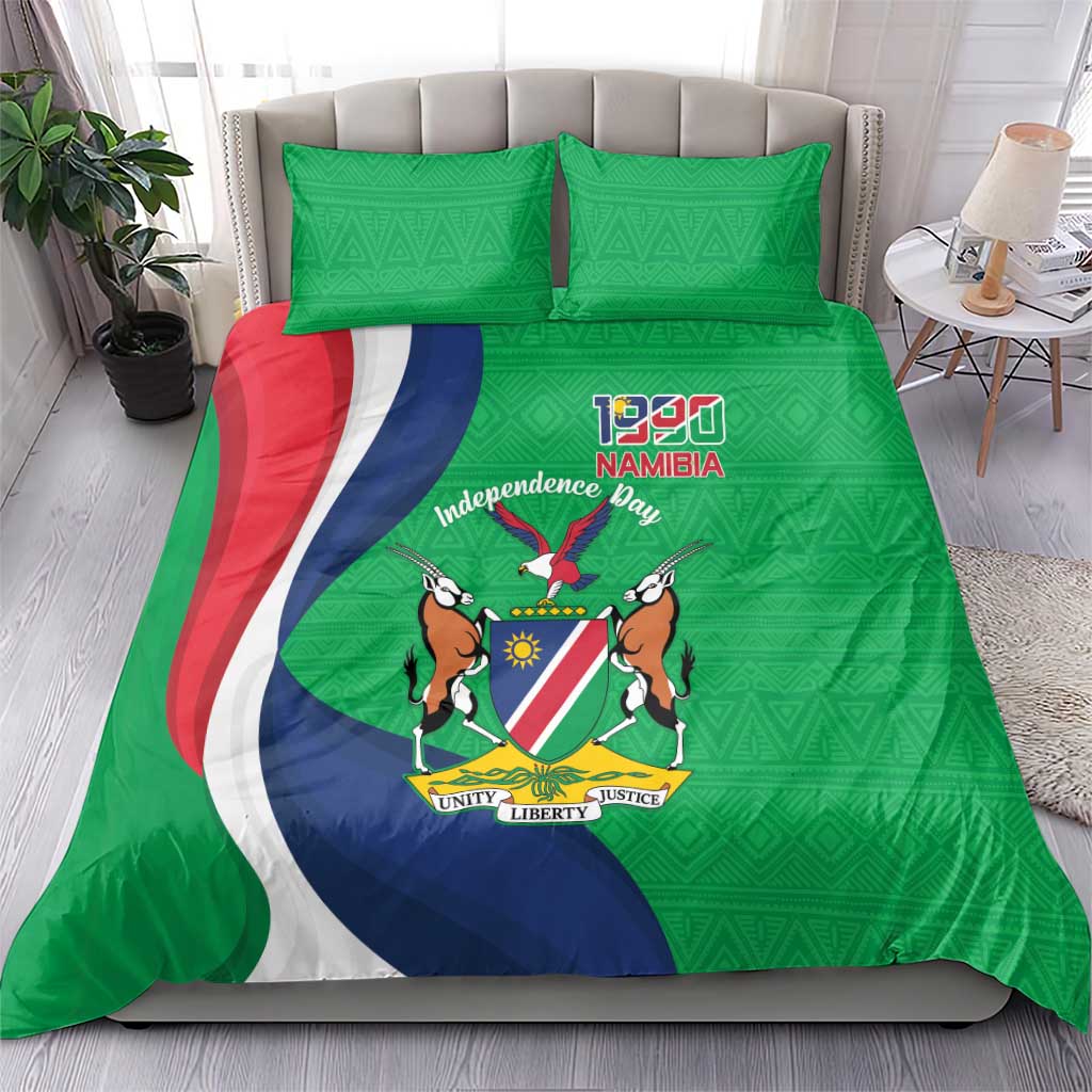 Personalised Namibia Bedding Set 35th Anniversary Independence Day LT15