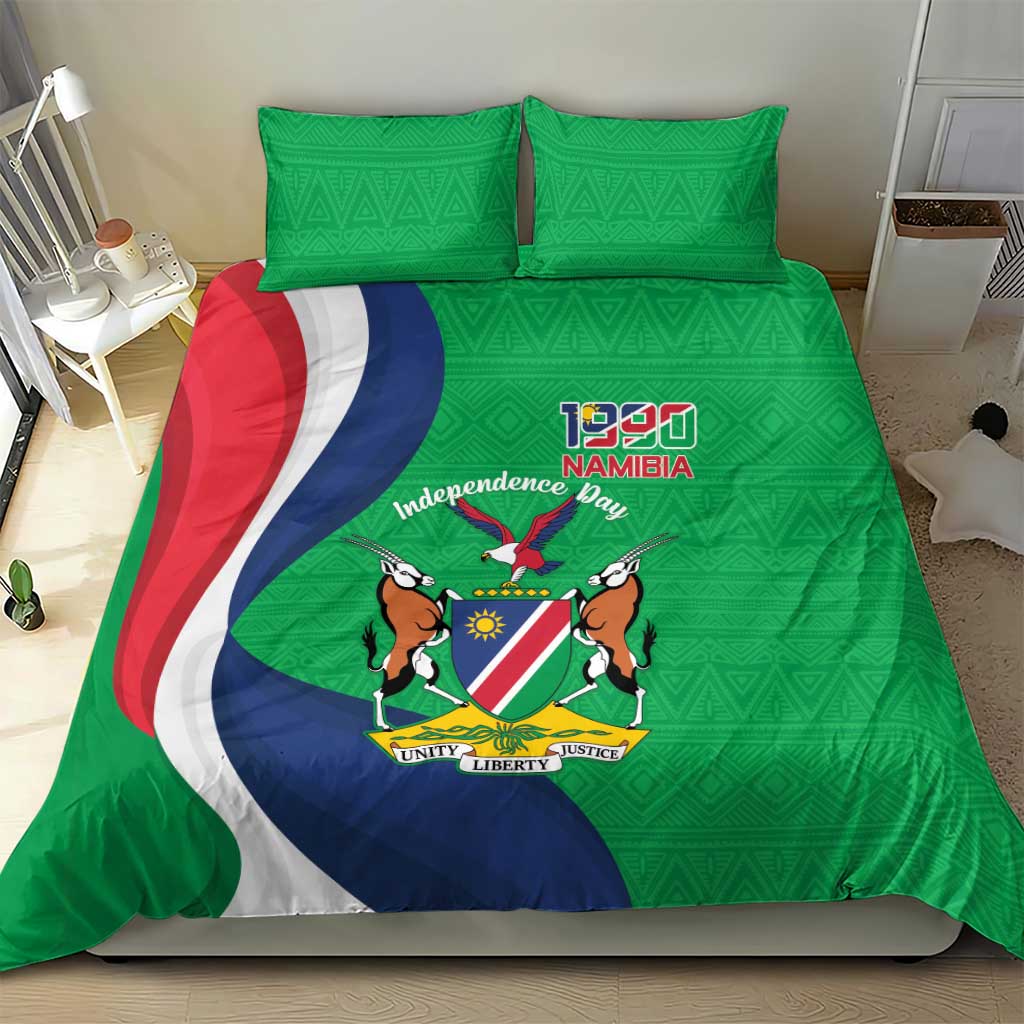 Personalised Namibia Bedding Set 35th Anniversary Independence Day LT15