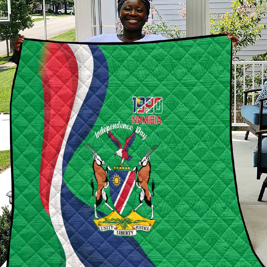 Personalised Namibia Quilt 35th Anniversary Independence Day LT15