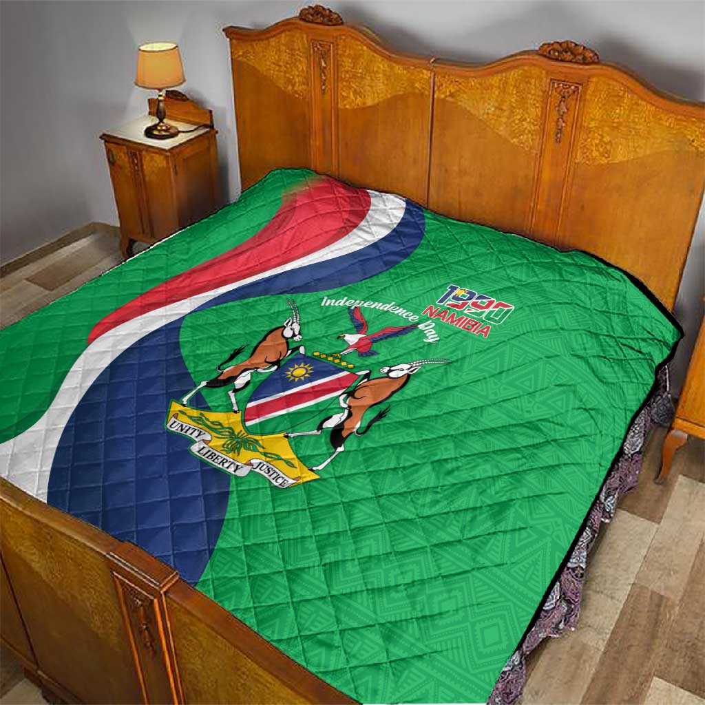 Personalised Namibia Quilt 35th Anniversary Independence Day LT15