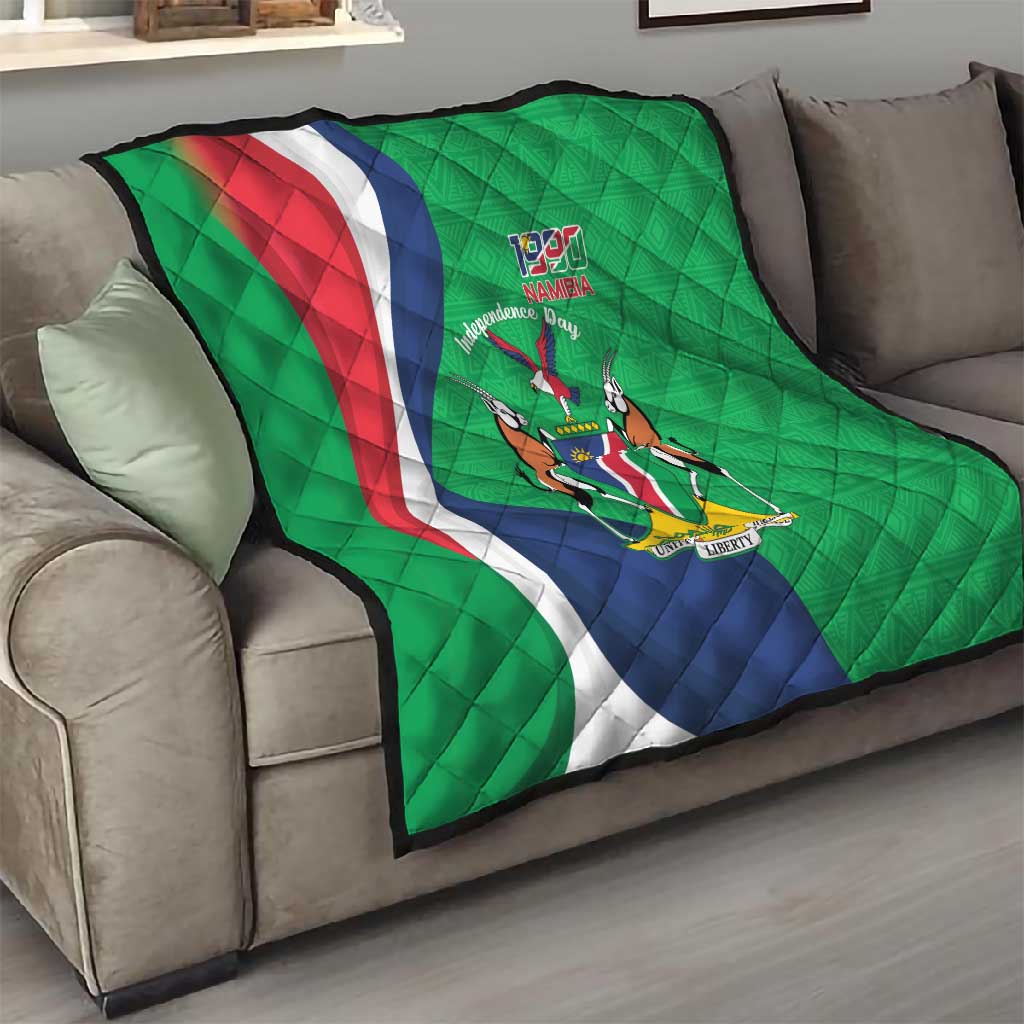 Personalised Namibia Quilt 35th Anniversary Independence Day LT15