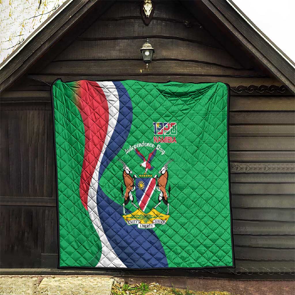 Personalised Namibia Quilt 35th Anniversary Independence Day LT15
