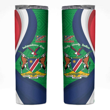 Personalised Namibia Skinny Tumbler 35th Anniversary Independence Day LT15