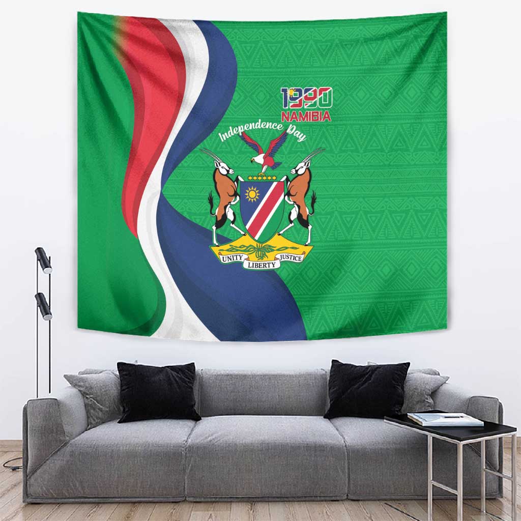 Personalised Namibia Tapestry 35th Anniversary Independence Day LT15