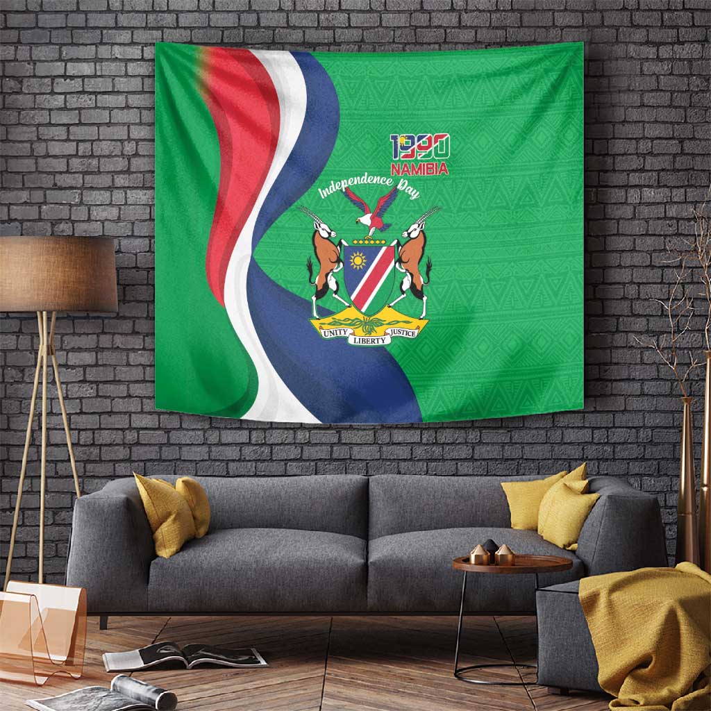 Personalised Namibia Tapestry 35th Anniversary Independence Day LT15