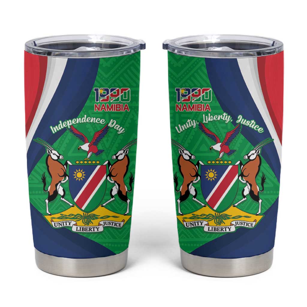 Personalised Namibia Tumbler Cup 35th Anniversary Independence Day LT15