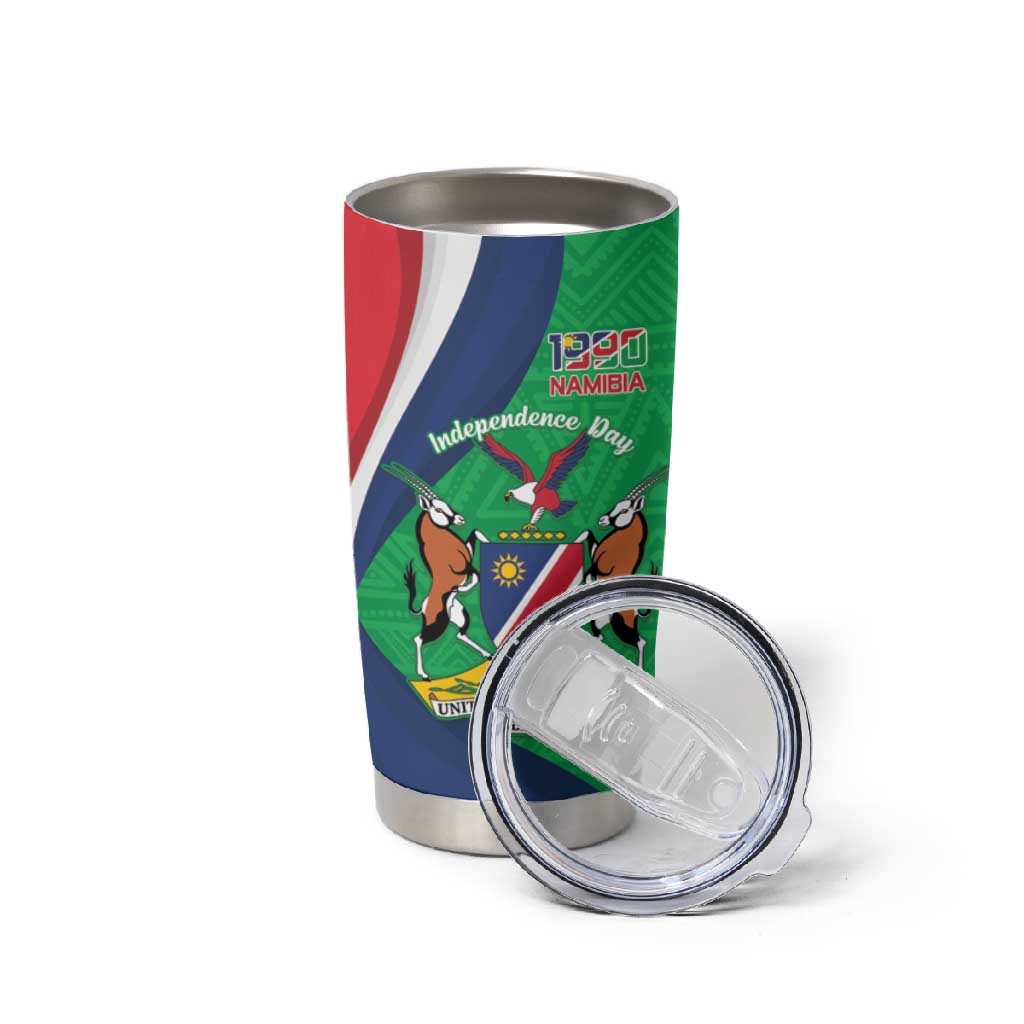 Personalised Namibia Tumbler Cup 35th Anniversary Independence Day LT15