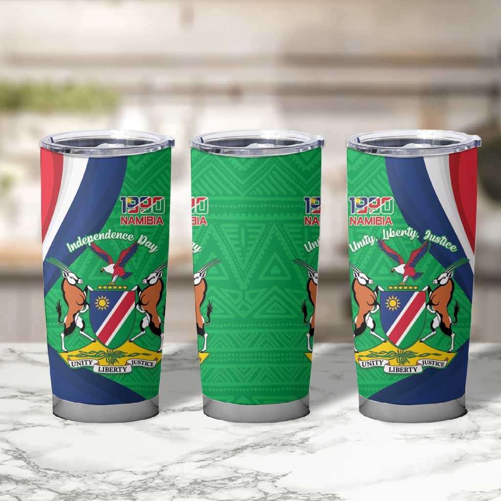 Personalised Namibia Tumbler Cup 35th Anniversary Independence Day LT15