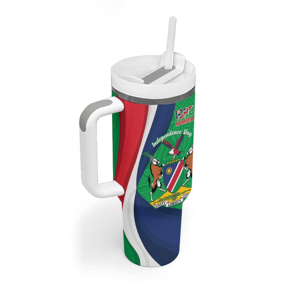 Personalised Namibia Tumbler With Handle 35th Anniversary Independence Day LT15