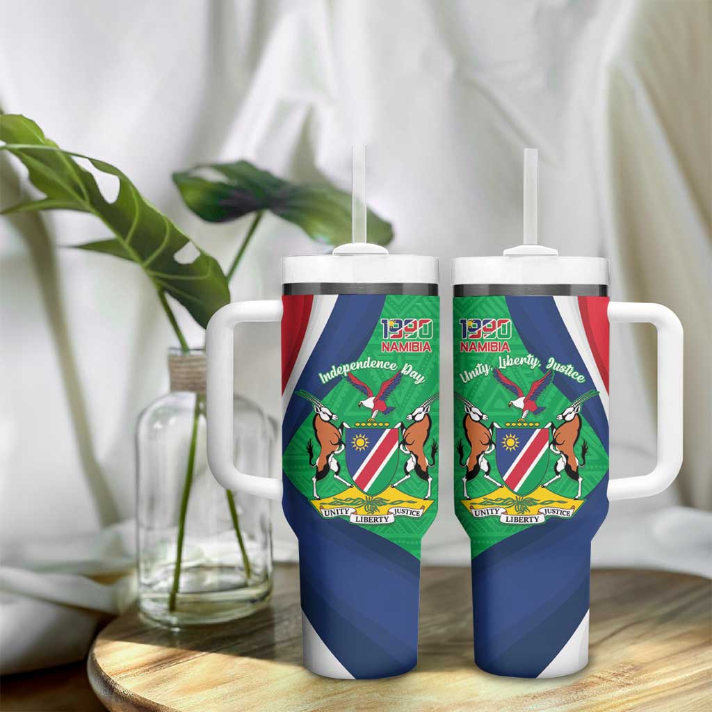Personalised Namibia Tumbler With Handle 35th Anniversary Independence Day LT15