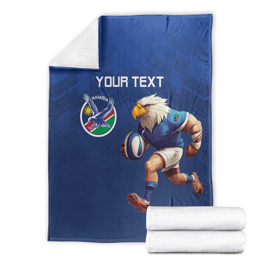 Namibia Rugby Custom Blanket Eagle Mascot - Sporty Style LT15