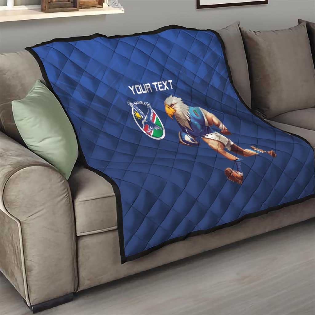 Namibia Rugby Custom Quilt Eagle Mascot - Sporty Style LT15