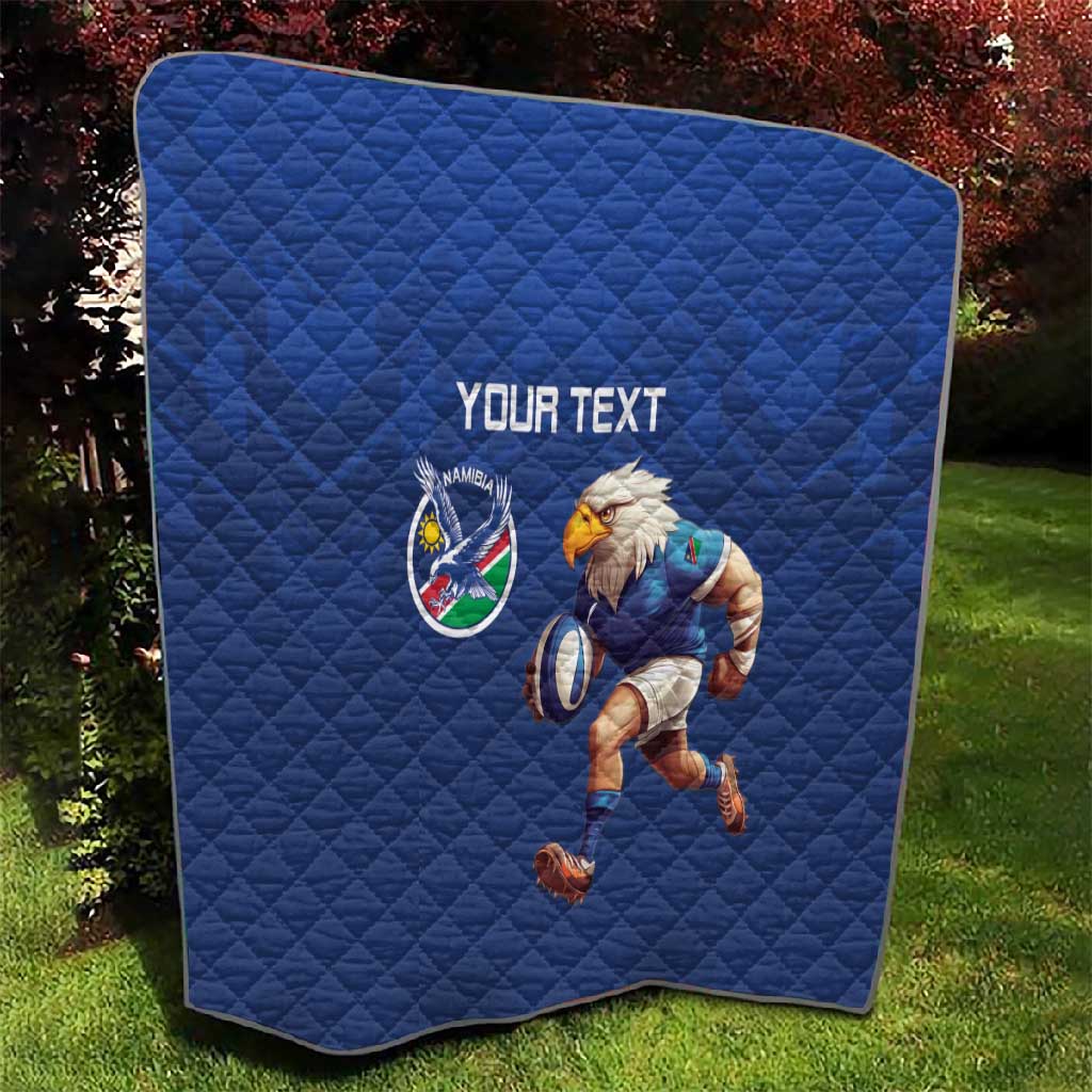 Namibia Rugby Custom Quilt Eagle Mascot - Sporty Style LT15