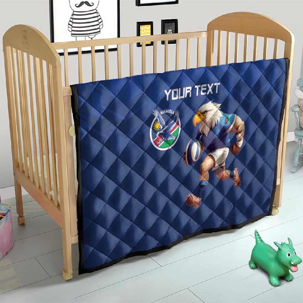 Namibia Rugby Custom Quilt Eagle Mascot - Sporty Style LT15