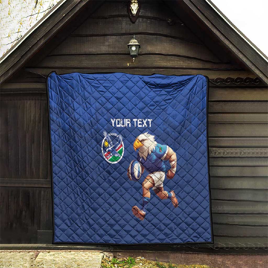 Namibia Rugby Custom Quilt Eagle Mascot - Sporty Style LT15