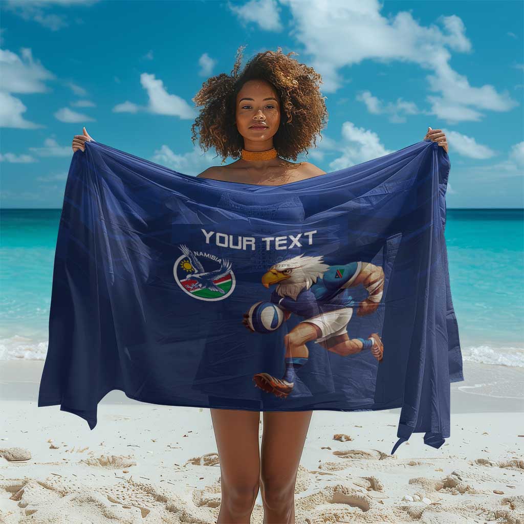 Namibia Rugby Custom Sarong Eagle Mascot - Sporty Style LT15