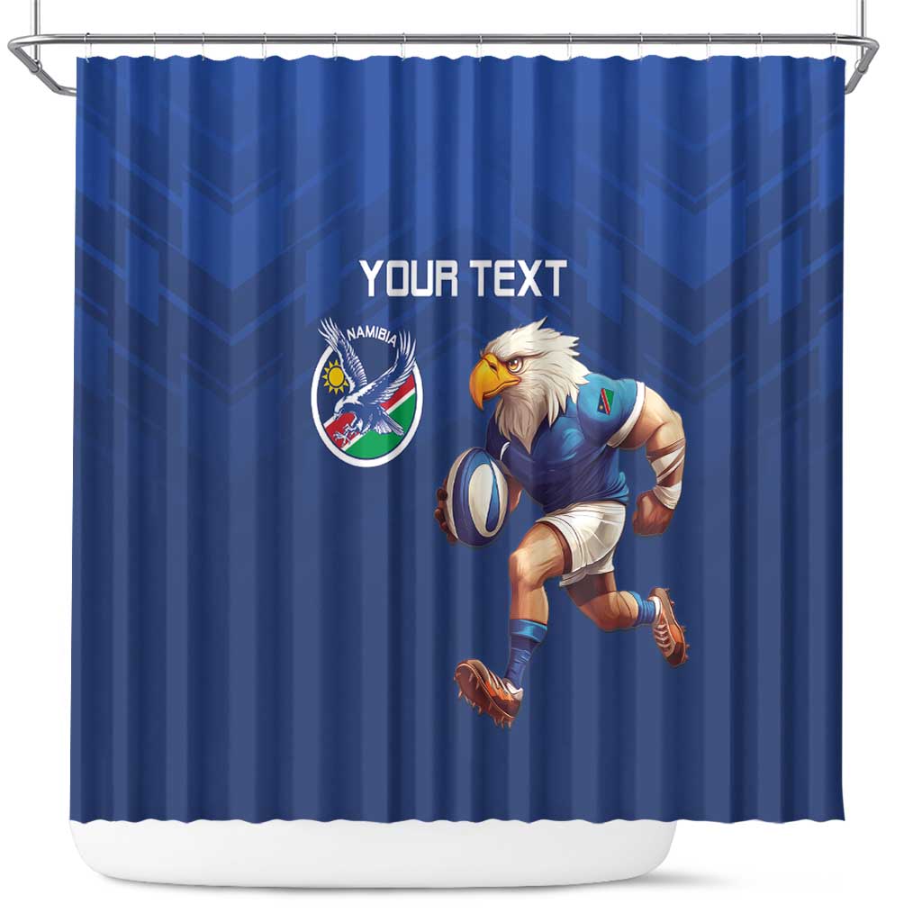 Namibia Rugby Custom Shower Curtain Go Welwitschias LT15