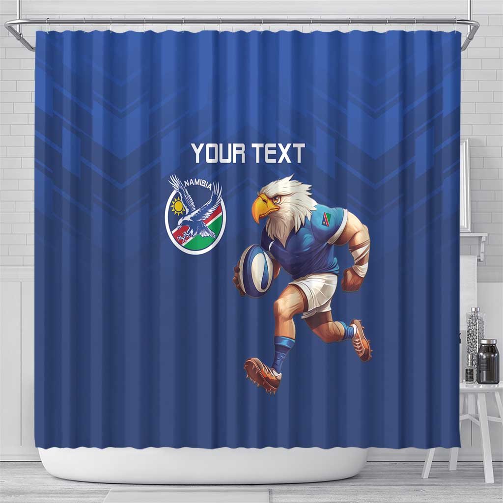 Namibia Rugby Custom Shower Curtain Go Welwitschias LT15