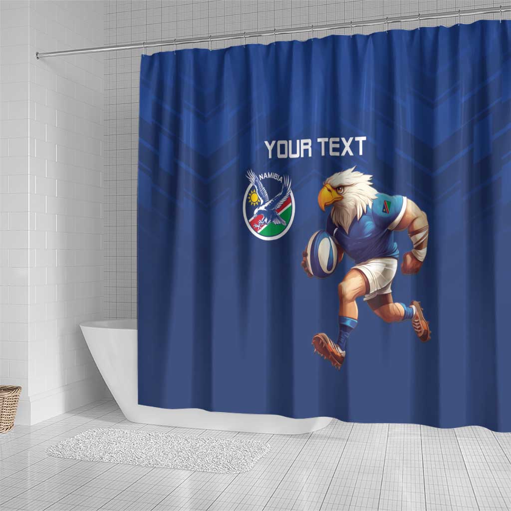 Namibia Rugby Custom Shower Curtain Go Welwitschias LT15