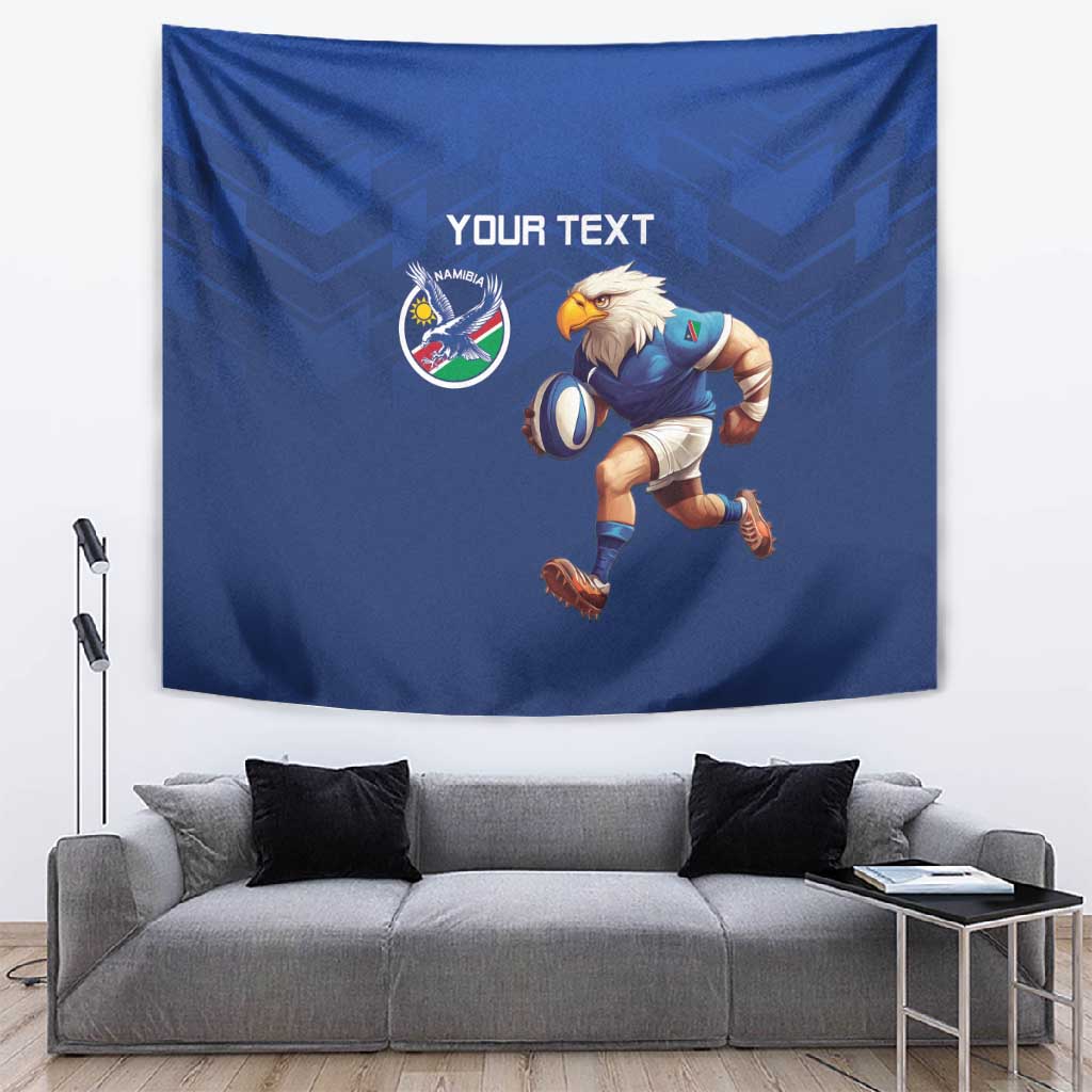 Namibia Rugby Custom Tapestry Eagle Mascot - Sporty Style LT15