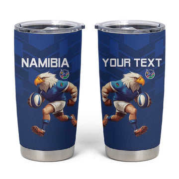 Namibia Rugby Custom Tumbler Cup Eagle Mascot - Sporty Style LT15