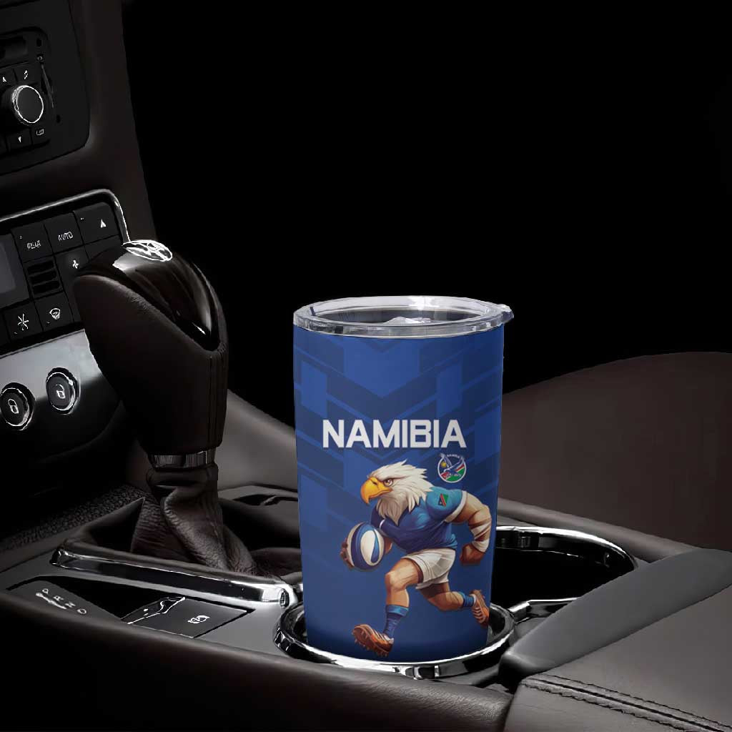Namibia Rugby Custom Tumbler Cup Eagle Mascot - Sporty Style LT15