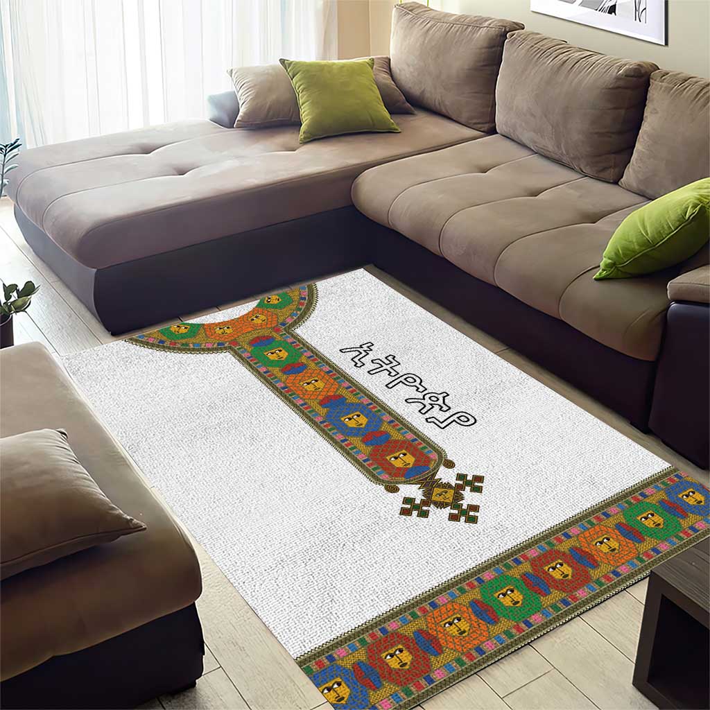 Ethiopia Saba Kemis Habesha Style Area Rug LT15