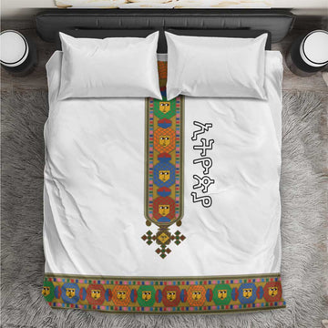 Ethiopia Saba Kemis Habesha Style Bedding Set LT15