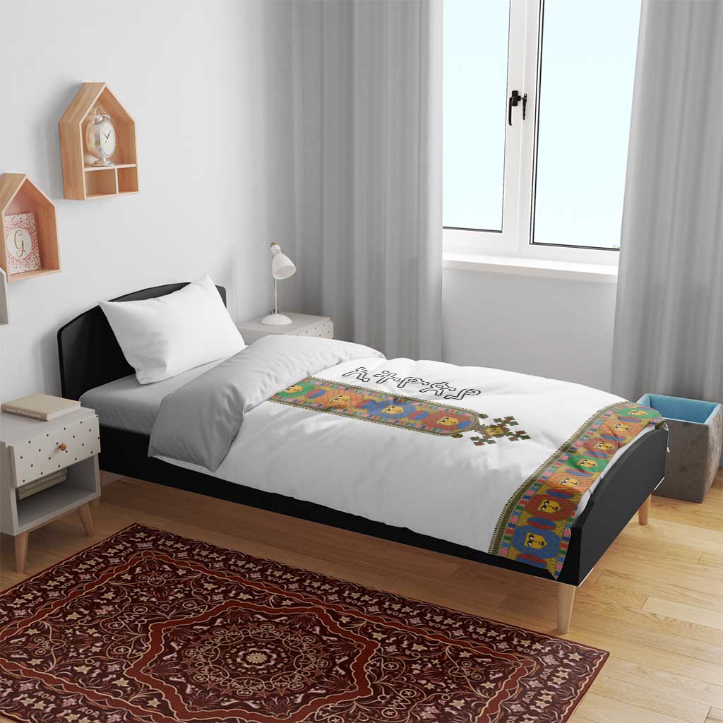 Ethiopia Saba Kemis Habesha Style Bedding Set LT15
