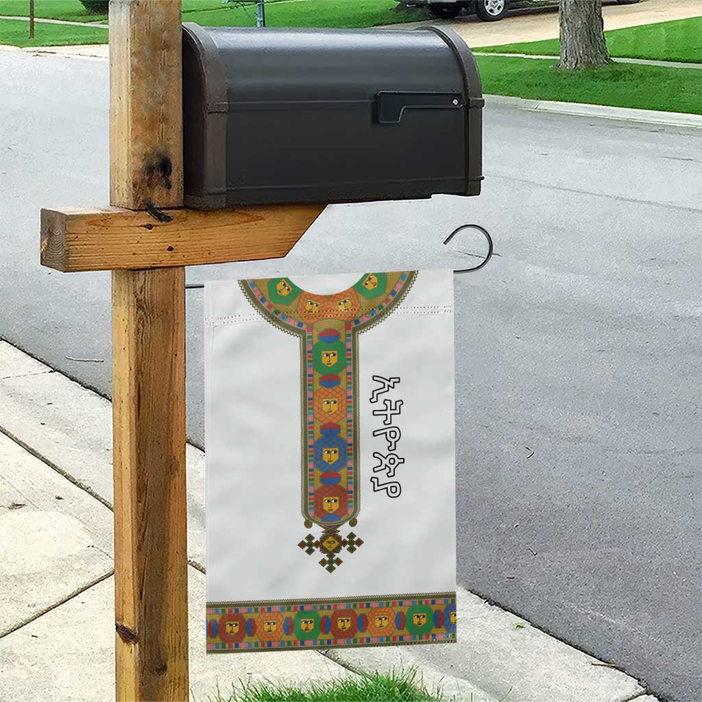 Ethiopia Saba Kemis Habesha Style Garden Flag LT15