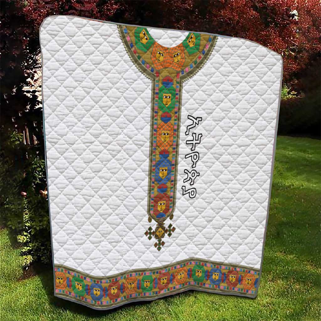 Ethiopia Saba Kemis Habesha Style Quilt LT15