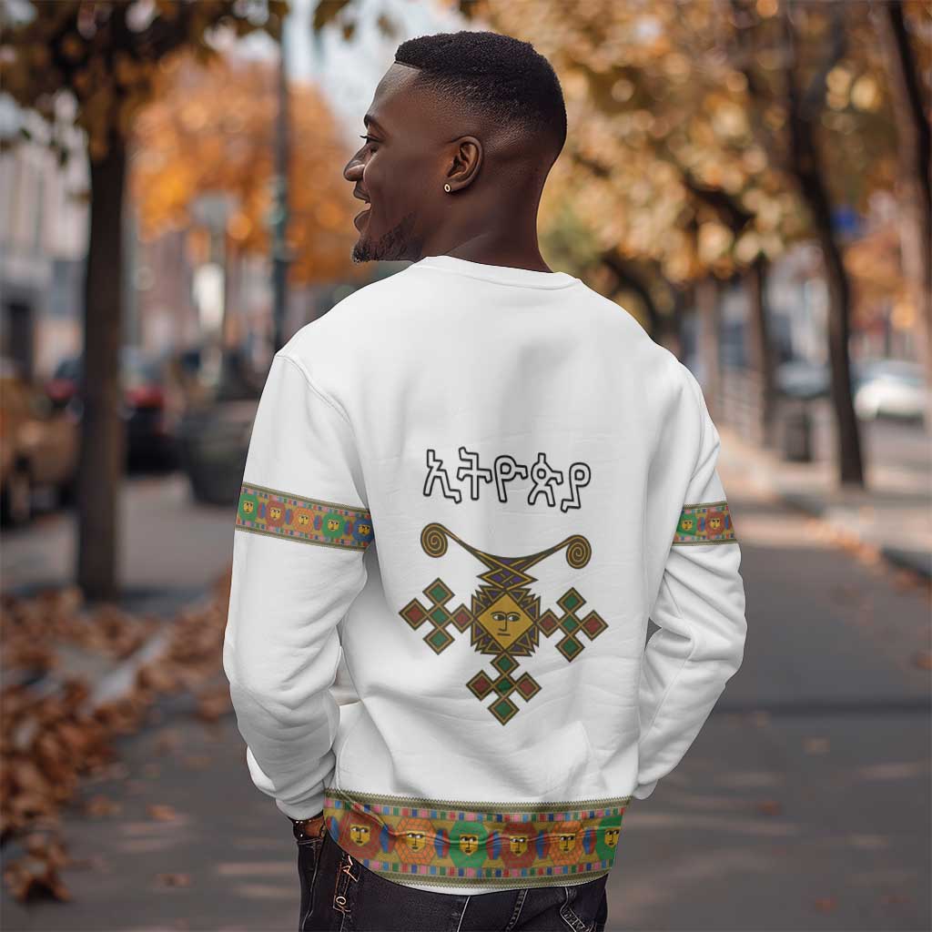 Ethiopia Saba Kemis Habesha Style Sweatshirt LT15