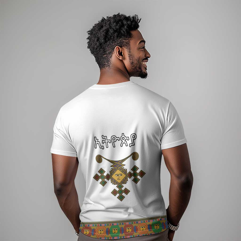 Ethiopia Saba Kemis Habesha Style T shirt LT15