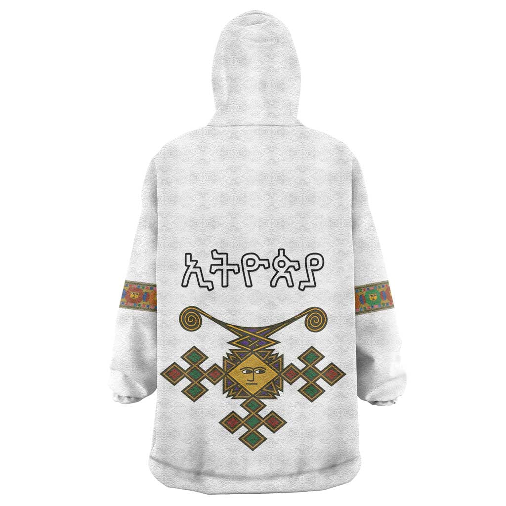 Ethiopia Saba Kemis Habesha Style Wearable Blanket Hoodie LT15