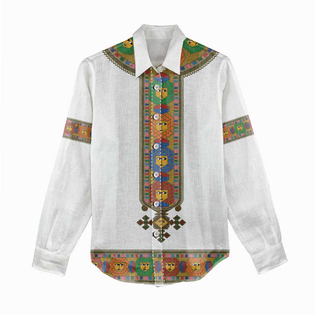 Ethiopia Saba Kemis Habesha Style Women Casual Shirt LT15