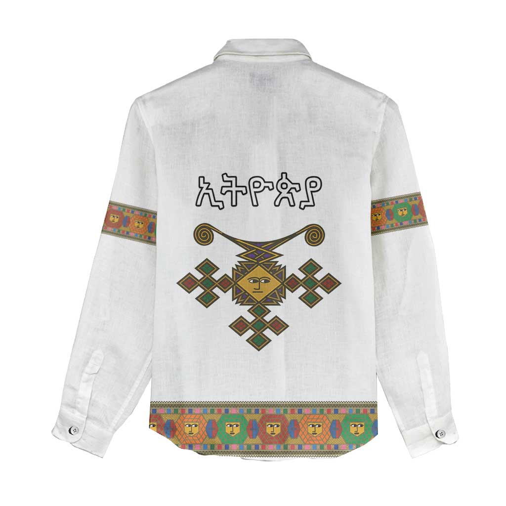 Ethiopia Saba Kemis Habesha Style Women Casual Shirt LT15