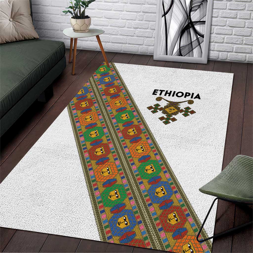 Ethiopia Saba Kemis Sash Style Area Rug LT15