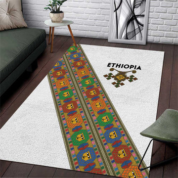 Ethiopia Saba Kemis Sash Style Area Rug LT15